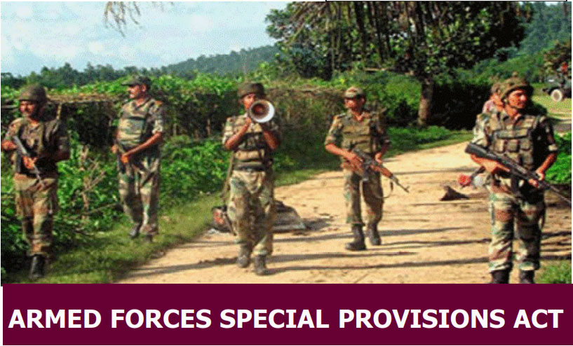ARMED FORCES SPECIAL PROVISIONS ACT