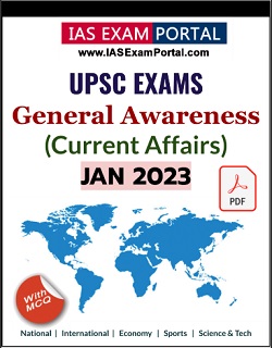 General Awareness for UPSC Exams - JAN 2023