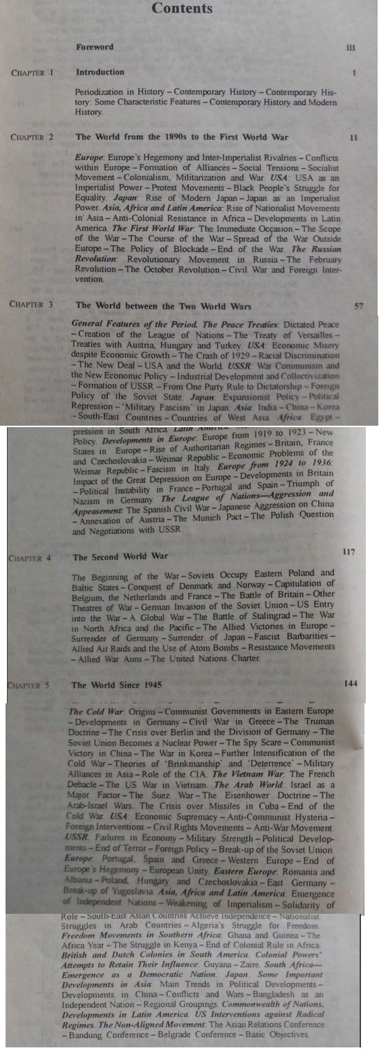  Download Old NCERT E Book Contemporary World History Class XII 