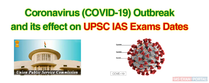 UPSC Exam Corona Virus