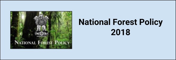 indian national forest policy