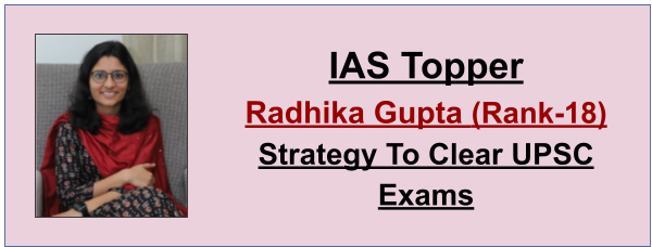 (Success Story) UPSC 2020 TOPPER, AIR-18 Radhika Gupta Strategy To ...